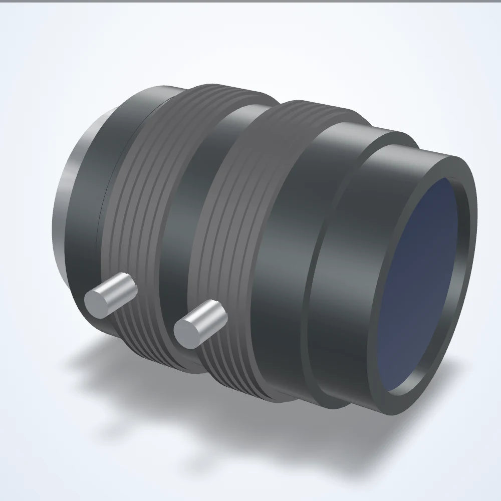 12 mm lens, 2/3", C-mount, front diameter 15.8 mm (LS-FFL-0135)