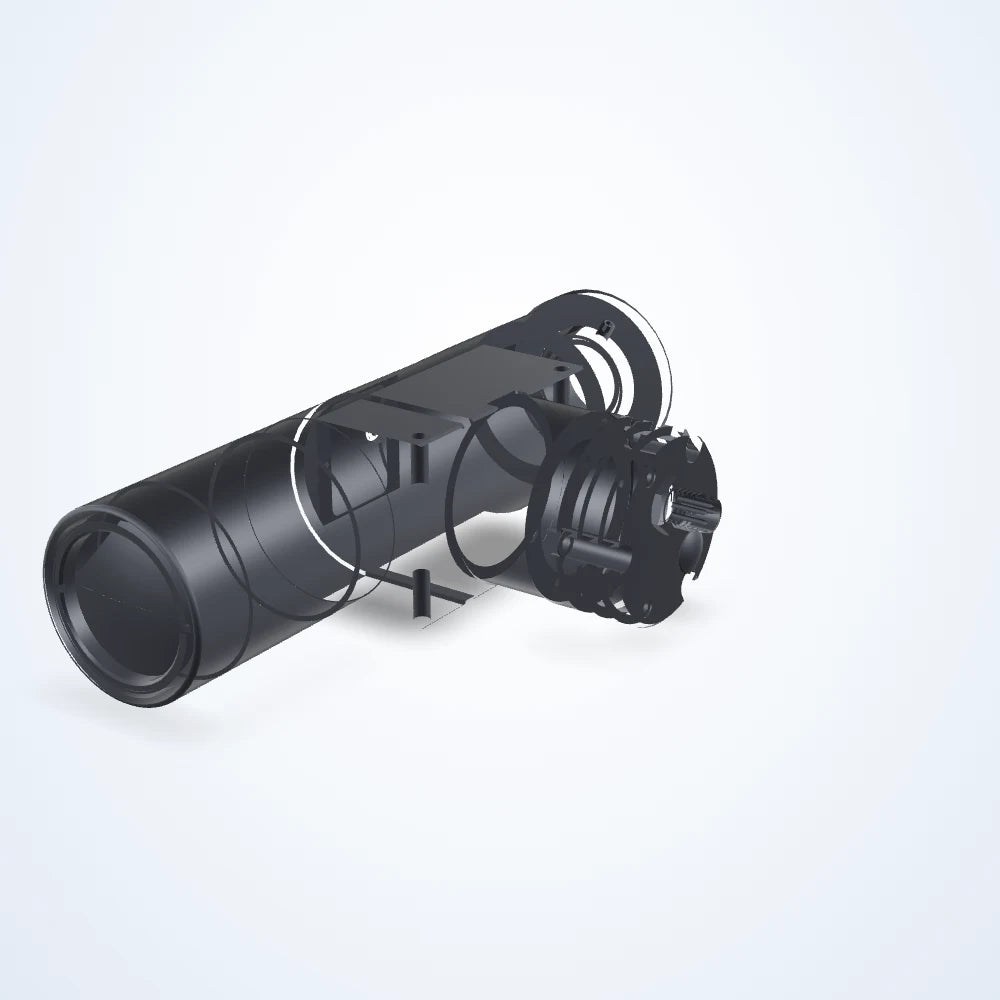 0.75× telecentric lens, 2/3", C-mount, wavelength 6000 K (LS-TCL-0396) - view 2