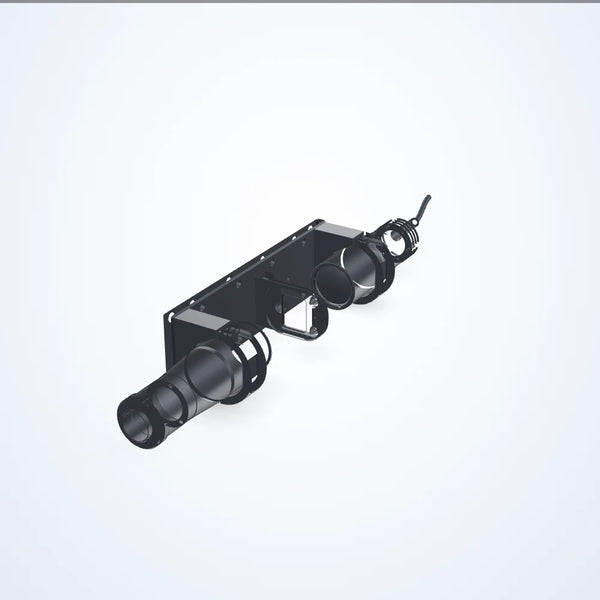 0.35× telecentric lens, 2/3", C-mount, 520 nm