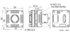 MV-CB016-10GC-S-W dimensions (mm)
