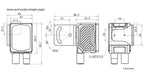CS-RD248-L dimensions (mm)