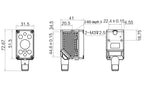 MV-ID2XM-T23M-05M-RBN dimensions (mm)