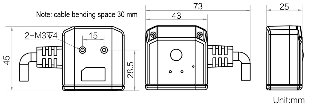 MV-ID2013EM-05-RBN-SU dimensions (mm)