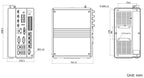 MV-VC3101X-128G66 dimensions (mm)