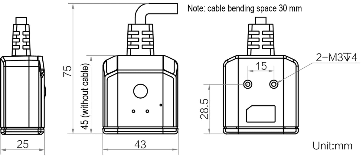 MV-ID2013EM-05-WBN dimensions (mm)