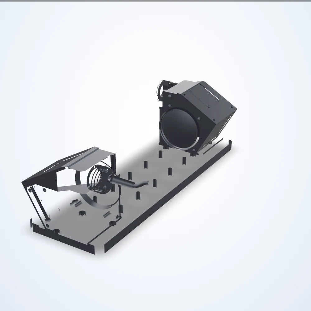 0.157× telecentric lens, 2/3", C-mount, wavelength 525 nm (LS-TCL-0387)
