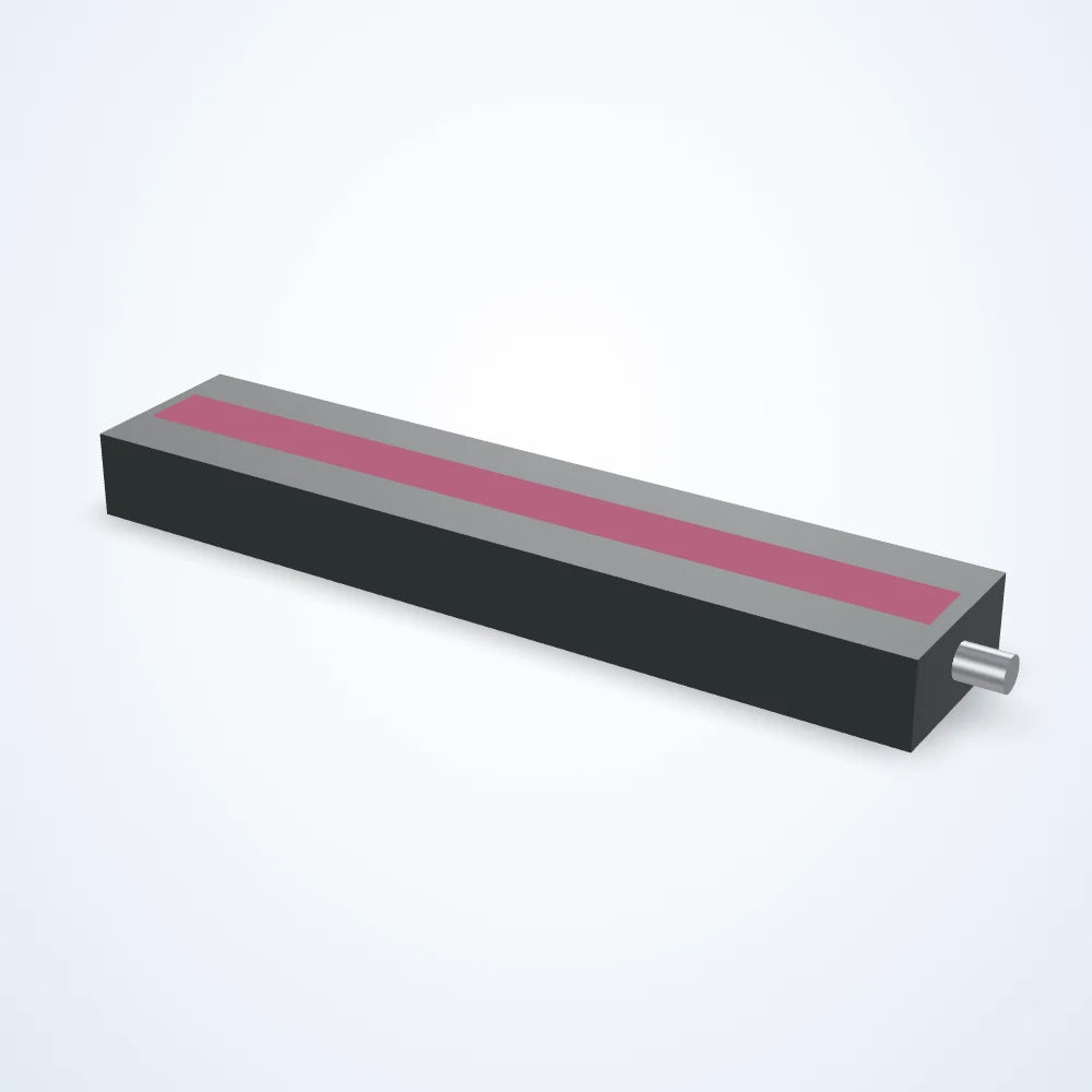 Bar light series, 30 mm high, 5 Pin M12 Male A-Coded