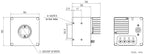 MV-CH250-90YM-C-NN V2 dimensions (mm)