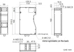 MIS-DP3003-01P dimensions (mm)