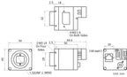 MV-CH120-90TM-C-NF dimensions (mm)
