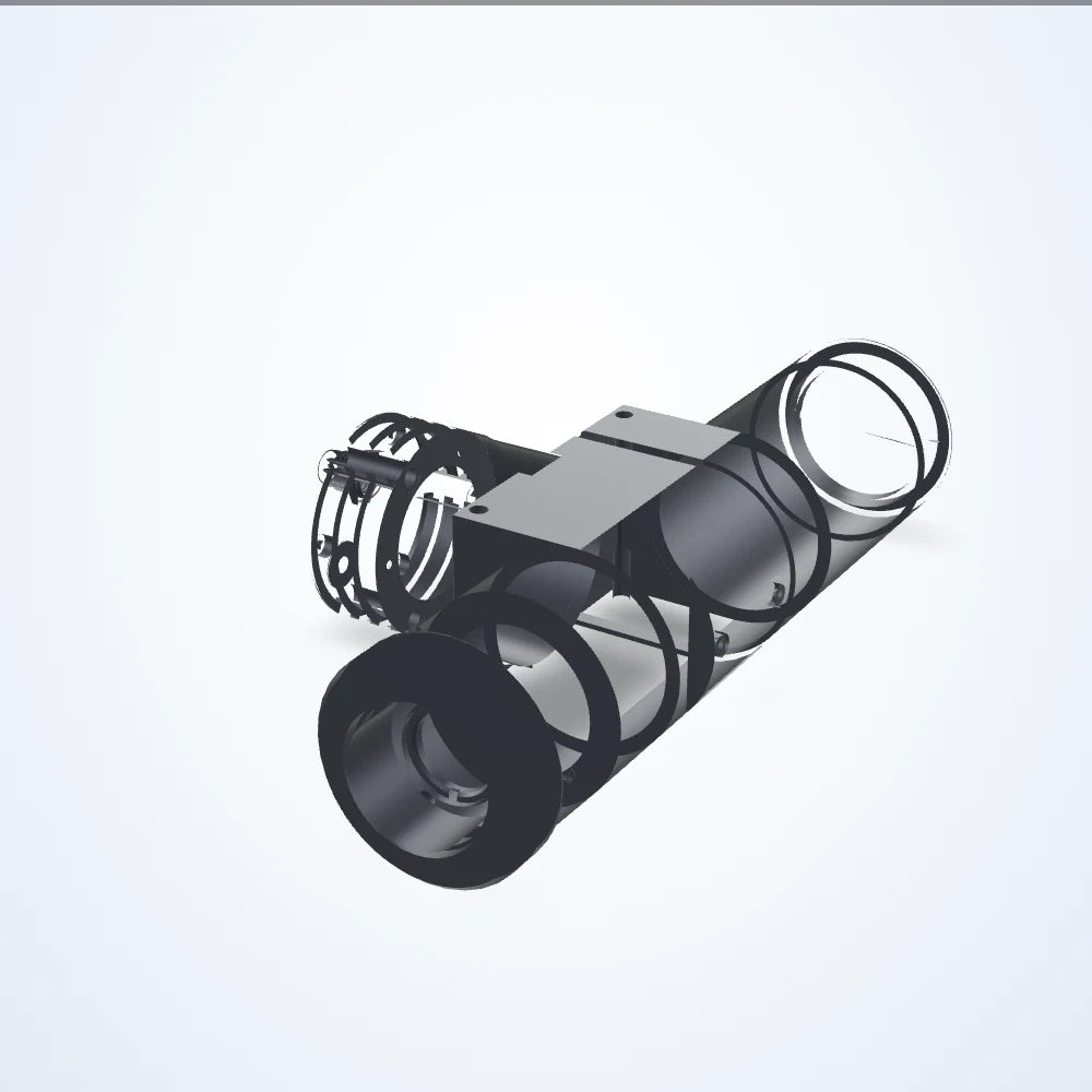 0.75× telecentric lens, 2/3", C-mount, wavelength 525 nm (LS-TCL-0395)