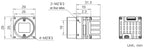 MV-CB050-60UC-B-F dimensions (mm)