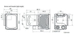 MV-ID8030XM-100N-XBN dimensions (mm)