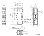 MV-PDCDY01 dimensions (mm)