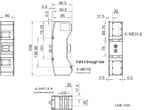 MV-DP3120-01D dimensions (mm)