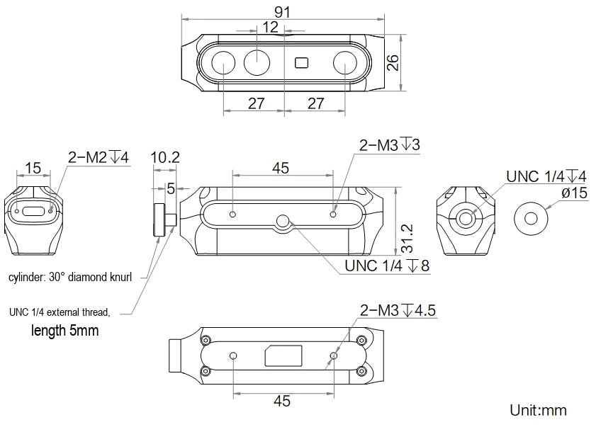 MV-EB435i V2.0 dimensions (mm)