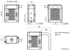 MV-SC2016EC-08S-WBN-S dimensions (mm)