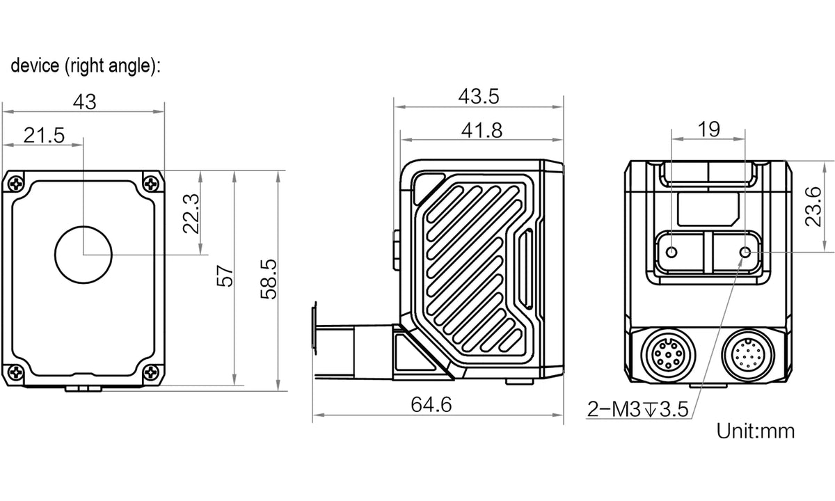 MV-ID3060RM-08M-RBN dimensions (mm)