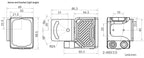 MV-ID3040RM-25M-RBN dimensions (mm)
