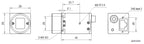 MV-CU050-30GC V2 dimensions (mm)