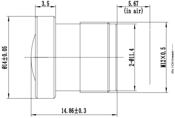 LS-MBL-0129 dimensions (mm)