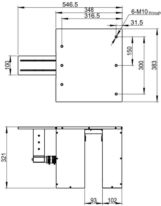 LS-S1OD80 dimensions (mm)