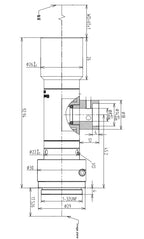 LS-TCL-2815 dimensions (mm)