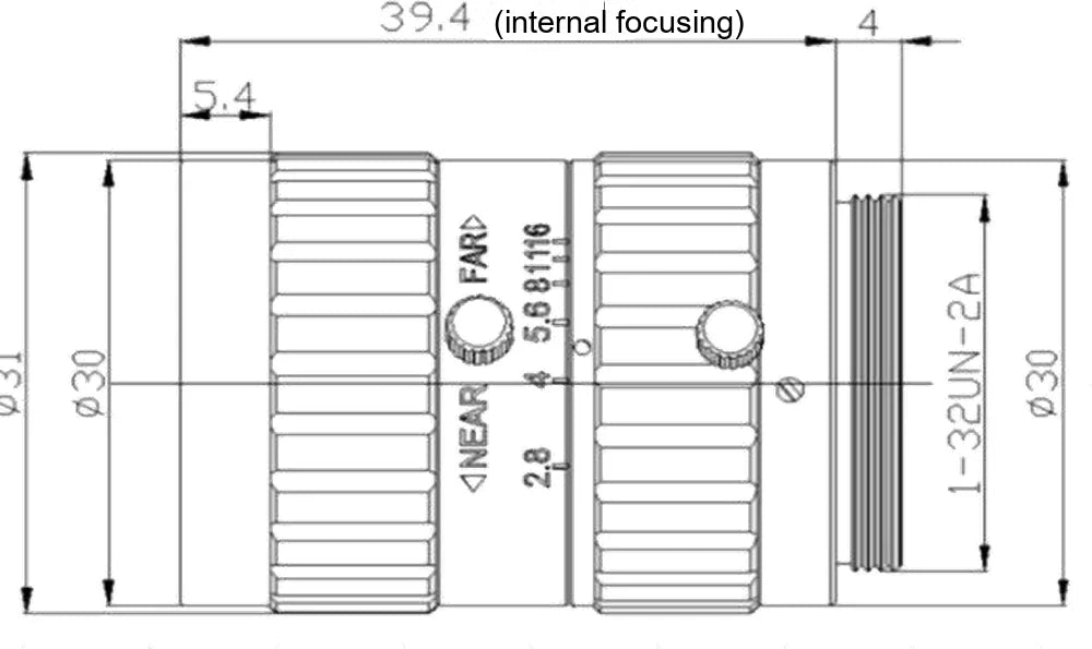 LS-FFL-0678 dimensions (mm)