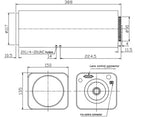 LS-CTV-0084 dimensions (mm)