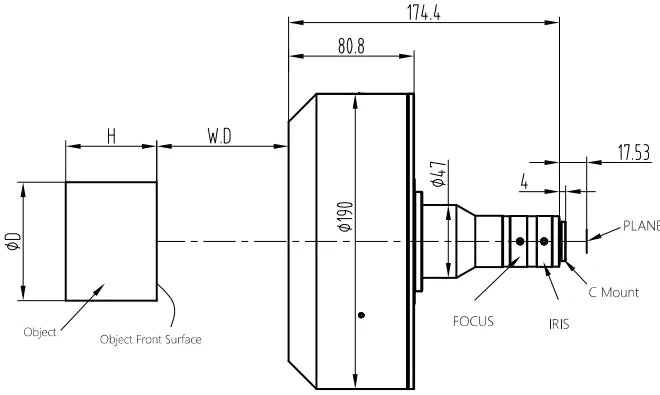LS-PCL-0024 dimensions (mm)