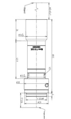 LS-TCL-2814 dimensions (mm)