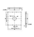 LS-BKL-1416 dimensions (mm)