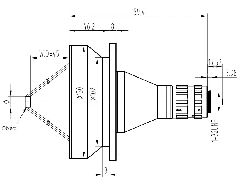 LS-PCL-0015 dimensions (mm)