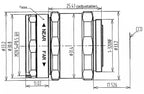 LS-FFL-0448 dimensions (mm)