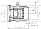 LS-SPH5028 dimensions (mm)
