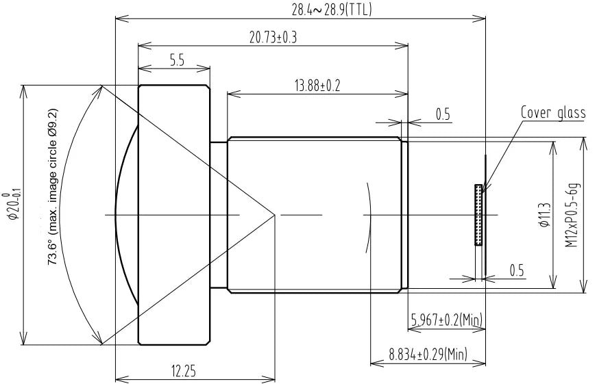 LS-MBL-0135 dimensions (mm)