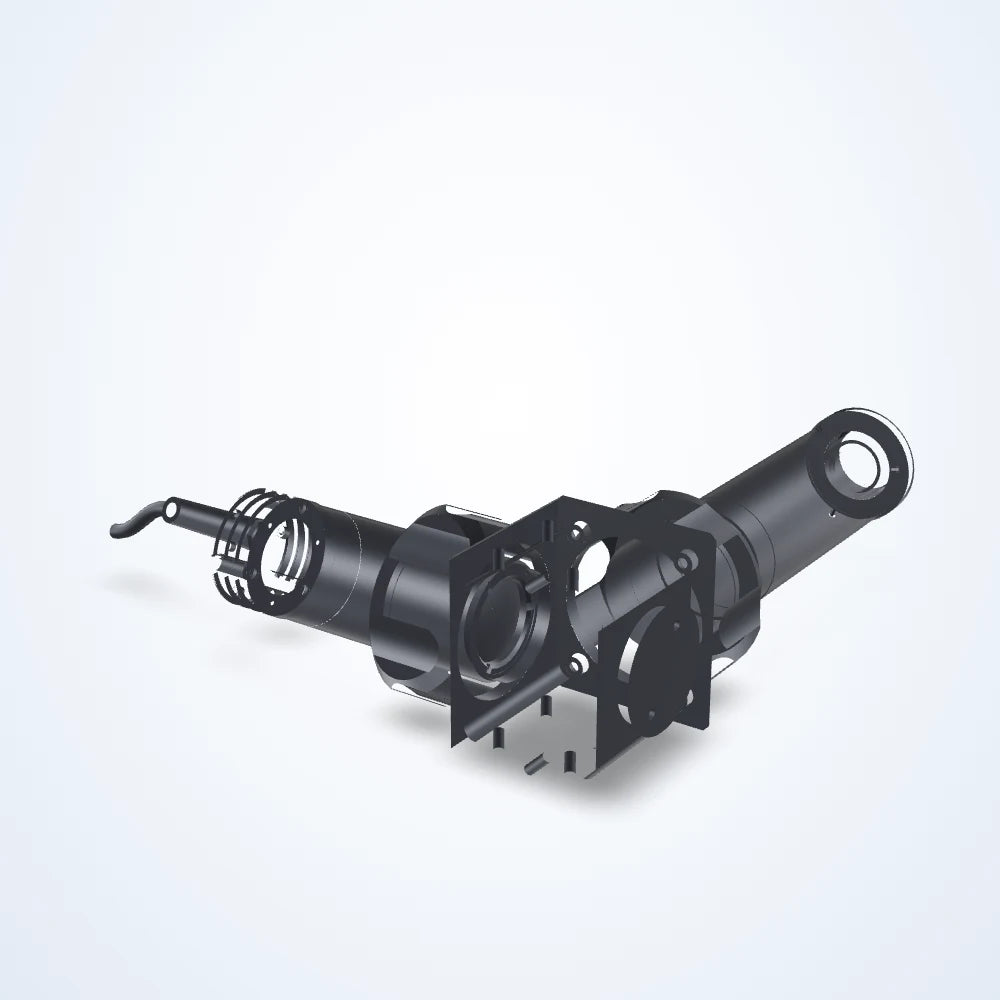 0.75× telecentric lens, 2/3", C-mount, wavelength 525 nm (LS-TCL-0419) - view 2
