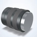 12 mm lens, 2/3", C-mount, front diameter 12.3 mm (LS-FFL-0133) - view 2