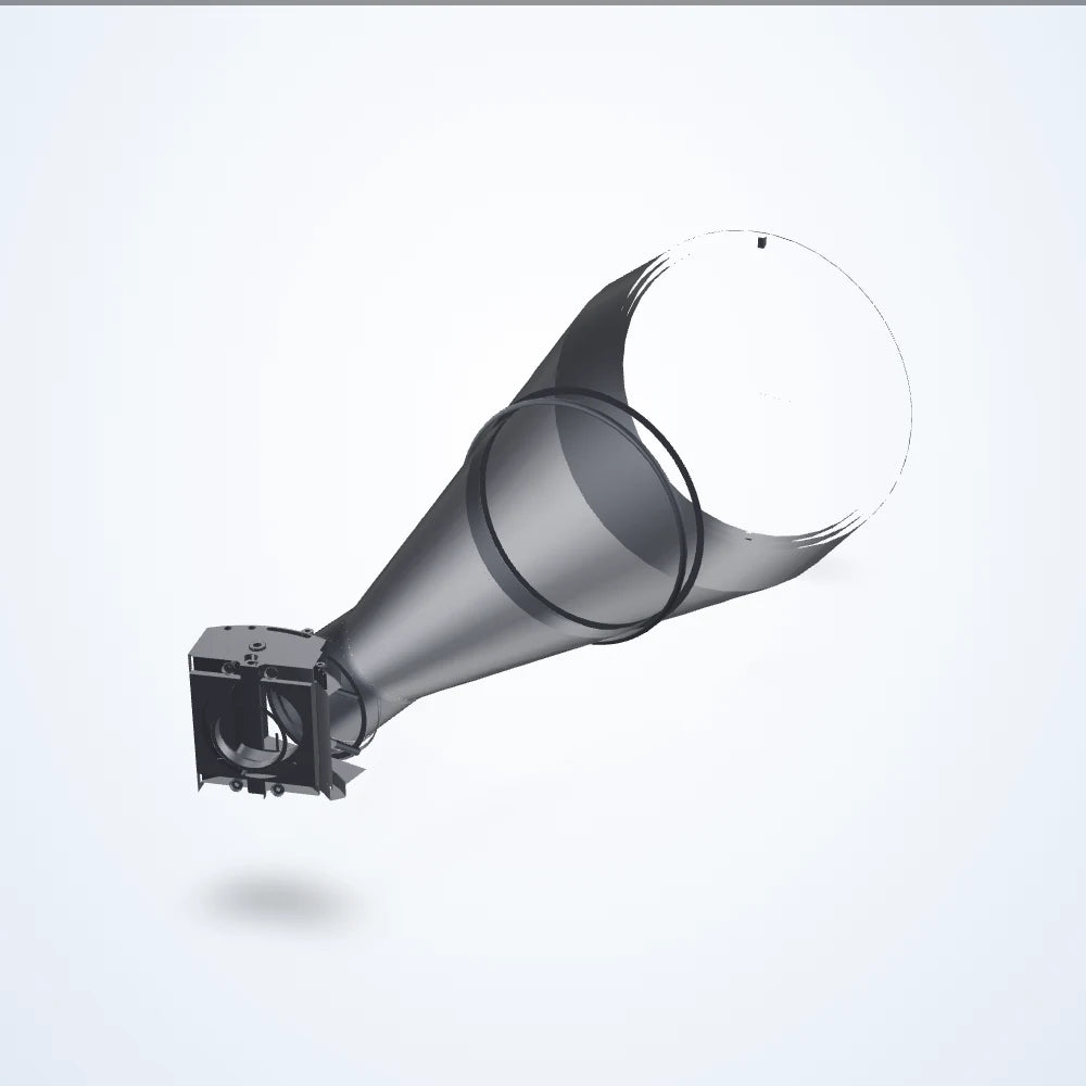 0.066× Vertical telecentric lens, 2/3", C-mount (LS-TCL-0447)