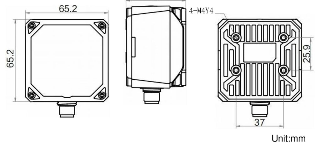ID-EJH33-06M-WBN dimensions (mm)