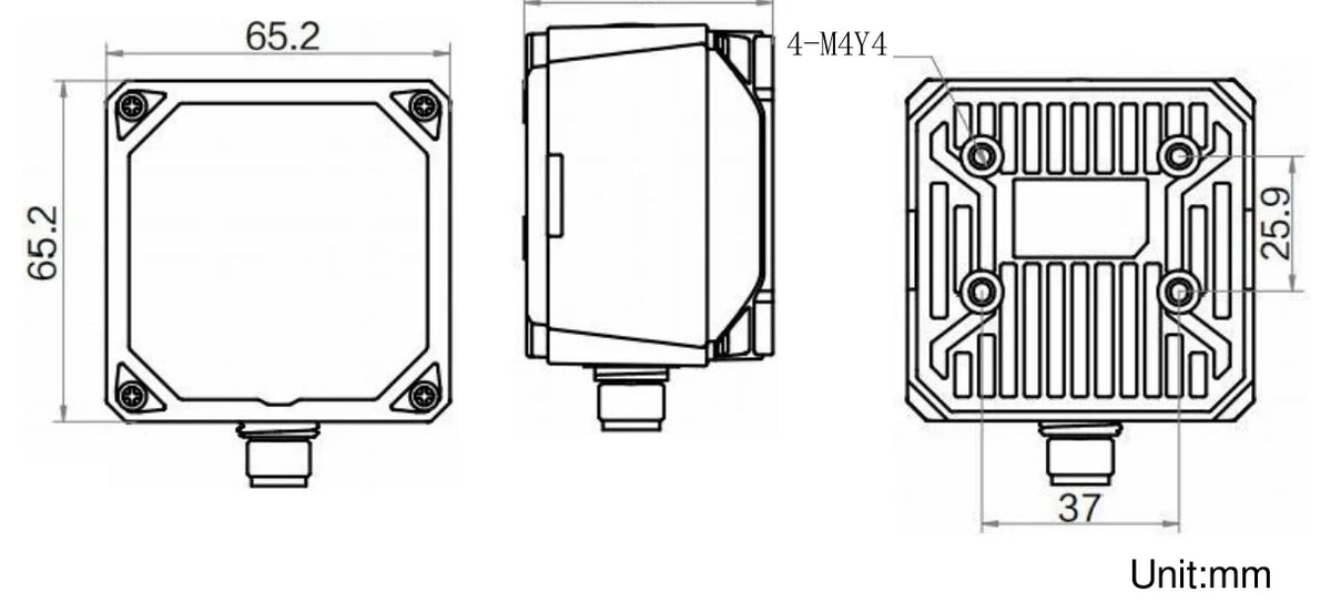 ID-EJH33-06M-WBN dimensions (mm)