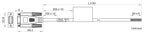 LS-CBL-0225 dimensions (mm)