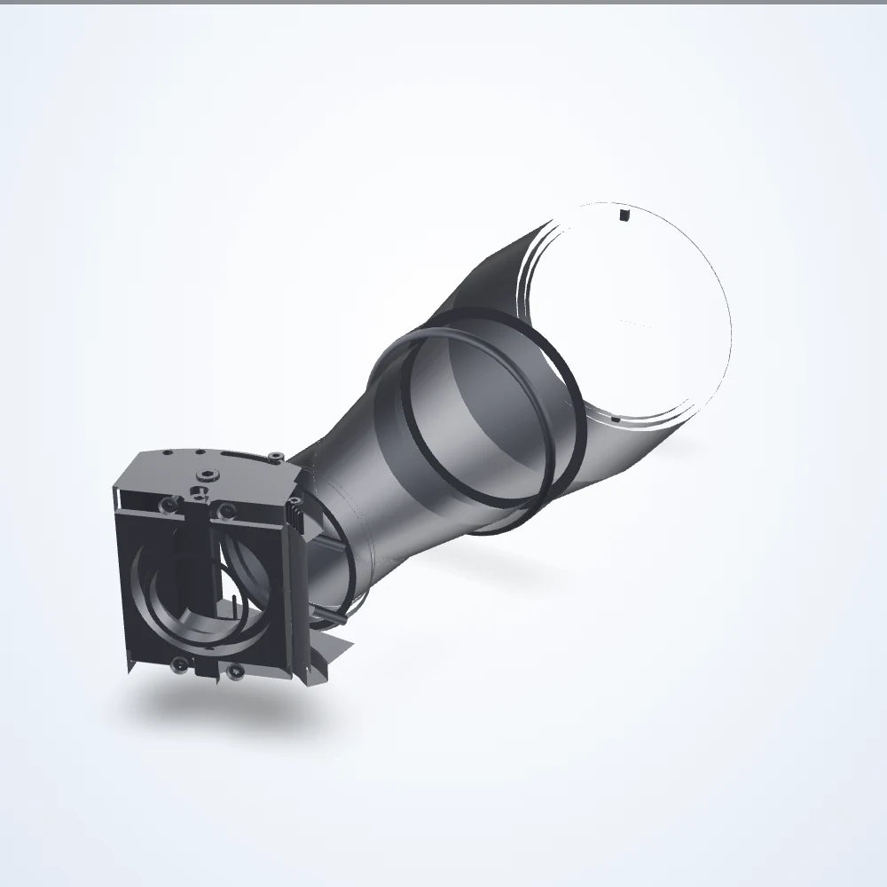 0.133× Vertical telecentric lens, 2/3", C-mount (LS-TCL-0443)