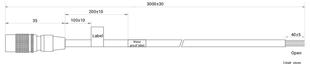 LS-CBL-0269 dimensions (mm)