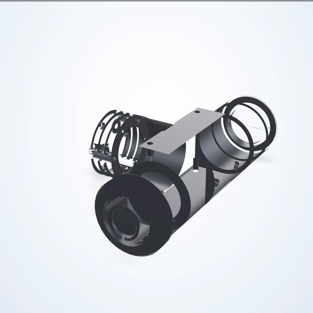 1× telecentric lens, 2/3", C-mount, wavelength 525 nm (LS-TCL-0397)