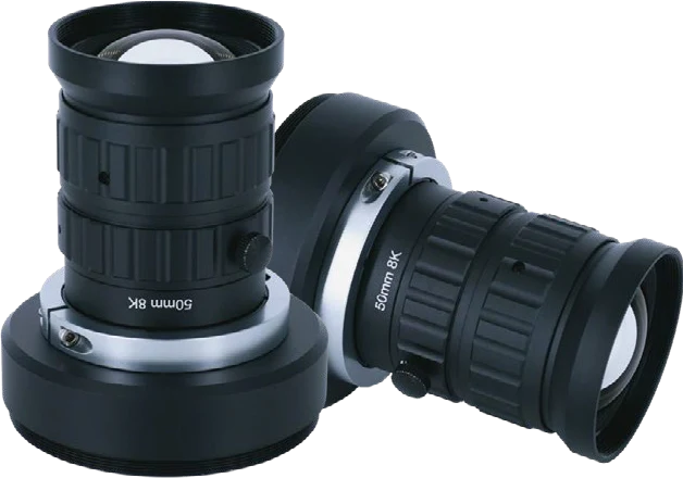 8K line scan lens, 50 mm fixed-magnification (LSB508K-0xx) (LS-FFL-S62)