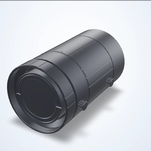 25 mm lens, 1.1", C-mount, back focus 22.80 mm