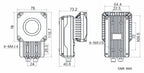 FX-5526M-12W dimensions (mm)