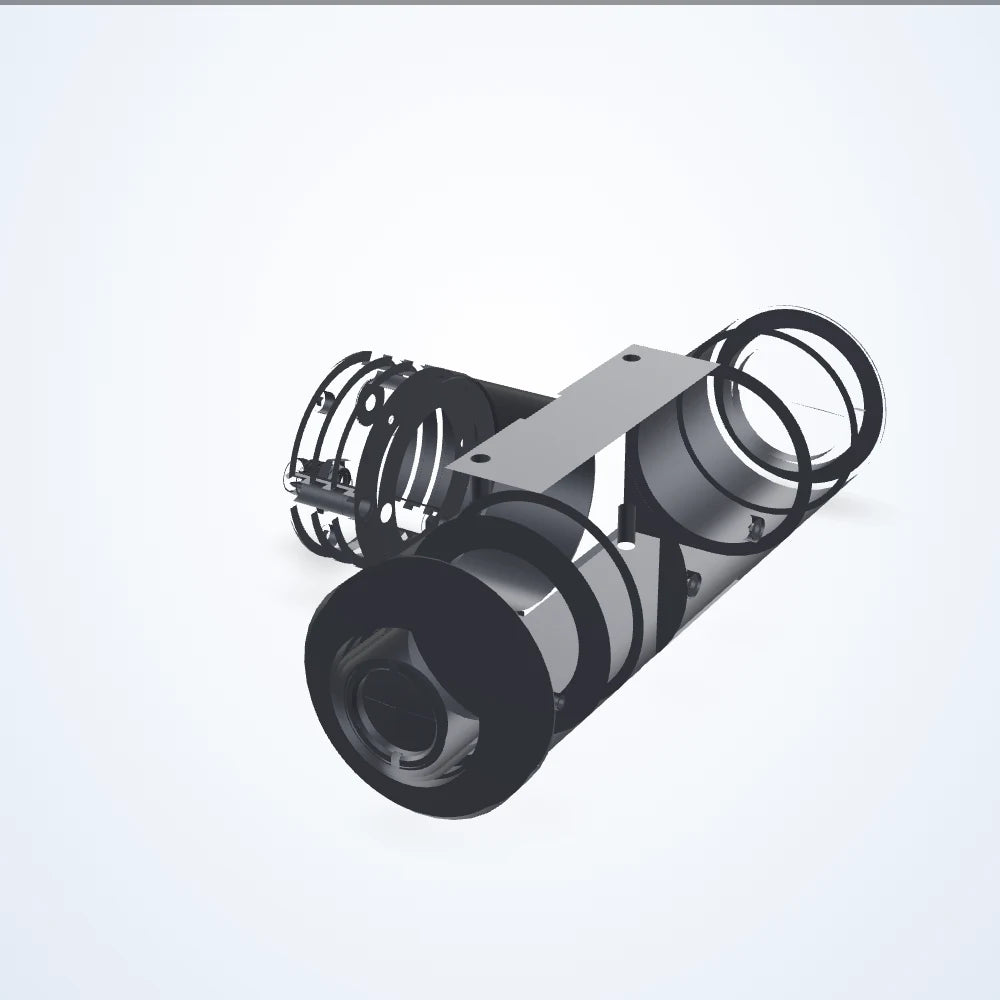 1× telecentric lens, 2/3", C-mount, wavelength 6000 K (LS-TCL-0398)