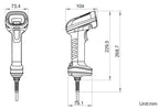 MV-MFWO8500P/L dimensions (mm)